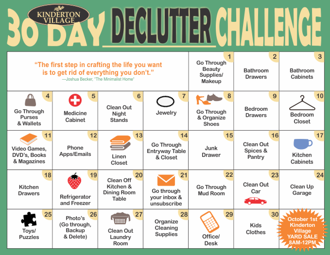 30Day Declutter Challenge Small